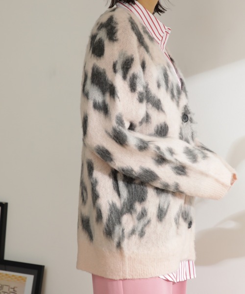「ROSE BUD」 ニットカーディガン ONE SIZE ブラック レディース_画像9