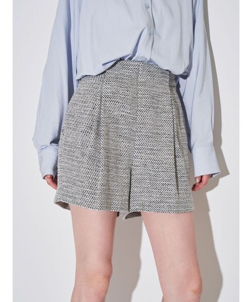 ELENDEEK（エレンディーク） パンツ タックショートパンツ レディース