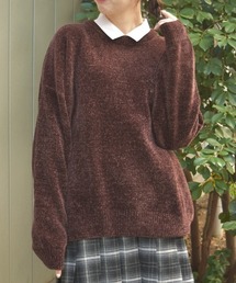 axes femme（アクシーズ ファム） チュニック モールヤーンニット
