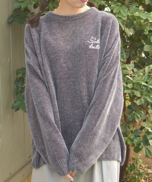 axes femme（アクシーズ ファム） チュニック モールヤーンニット