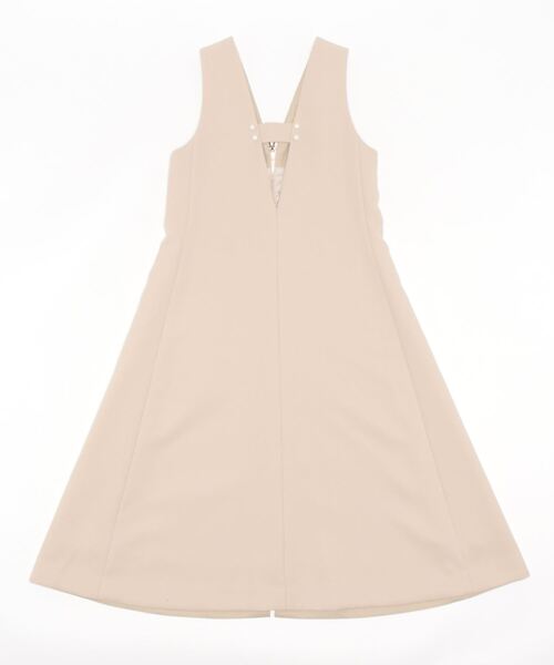 「Maglie le cassetto」 サロペットスカート 7号 ベージュ レディース_画像2