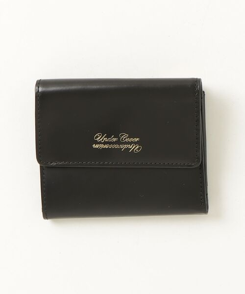 undercover 三つ折り財布　アンダーカバー UNDERCOVER(アンダーカバー) / 3つ折り財布/レザー/ブラック/プリント