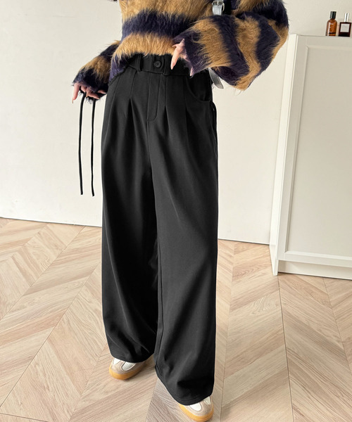 「classicalelf」 イージーパンツ X-LARGE ブラック レディース_画像5