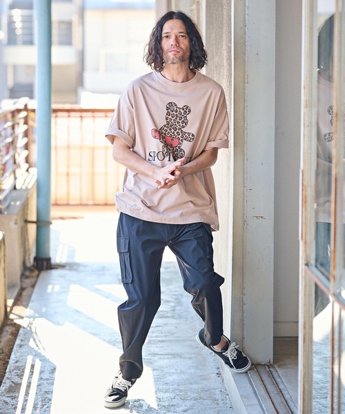 「CAMBIO」 カーゴパンツ S オリーブ メンズ_画像5