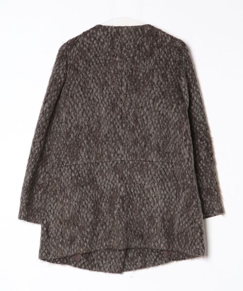 BEAUTY＆YOUTH UNITED ARROWS ノーカラーコート M グレー レディース