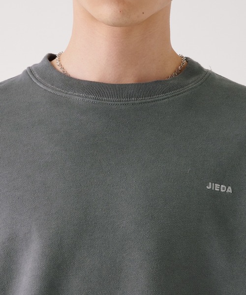 「Jieda」 スウェットカットソー 2 ブラック メンズ_画像2