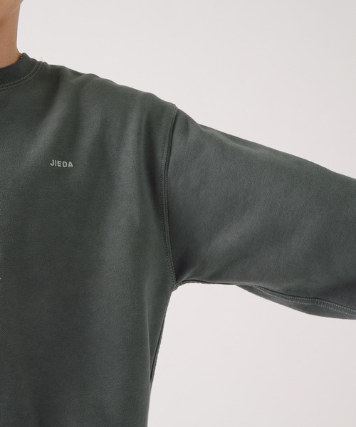 「Jieda」 スウェットカットソー 2 ブラック メンズ_画像3