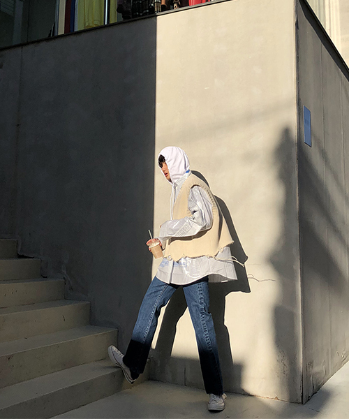 「MASONPRINCE」 デニムパンツ S ライトブルー メンズ_画像5