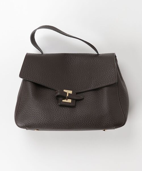 IACUCCI（イアクッチ） ワンポイント2WAYバッグ - ブラウン レディース