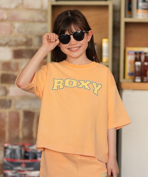ROXY（ロキシー） tシャツ ミニ裏毛Tシャツ キッズ MINI WAVE CLUB S