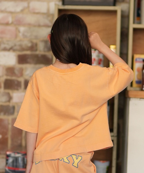 こいしページ ROXY（ロキシー） tシャツ ミニ裏毛Tシャツ キッズ MINI WAVE CLUB S