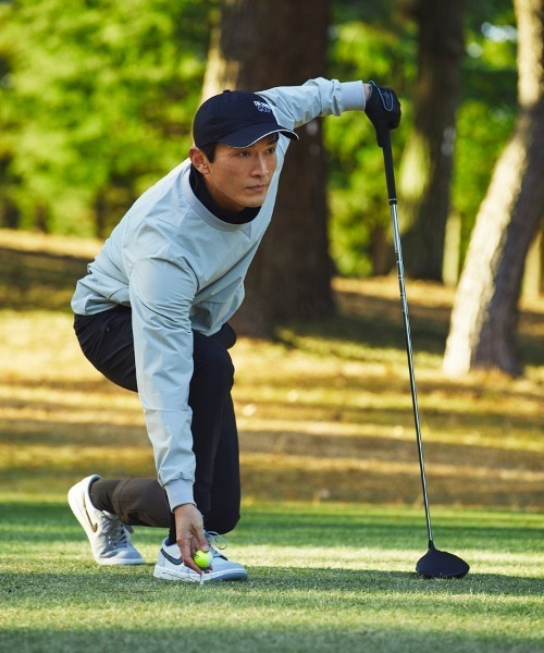 BEAMS GOLF（ビームス ゴルフ） 長袖シャツ MEDIUM ブラック メンズ