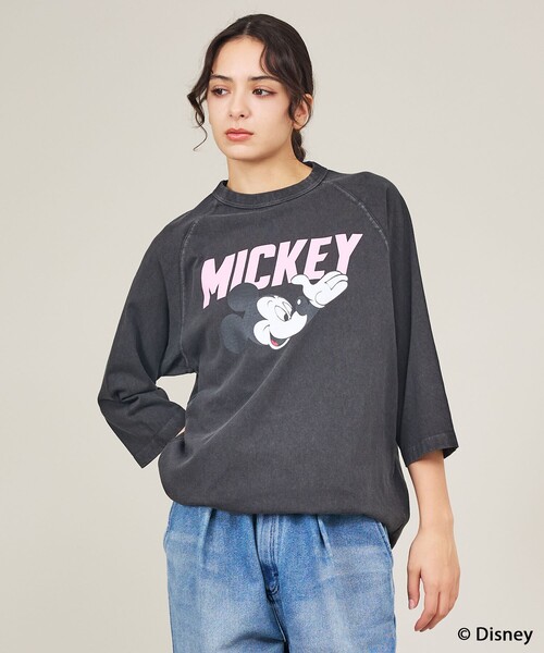 グッドロックスピードMICKEY PRINT SWEAT GOOD ROCK SPEED（グッドロックスピード） トレーナー / Disney