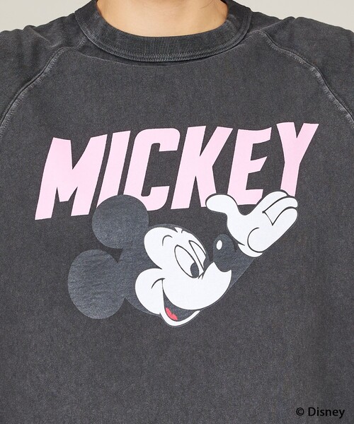グッドロックスピードMICKEY PRINT SWEAT GOOD ROCK SPEED（グッドロックスピード） トレーナー / Disney