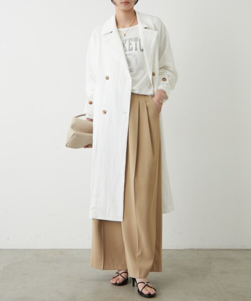 Loungedress（ラウンジドレス） トレンチコート コート タフタトレンチ