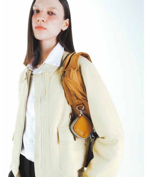 Topologie サコッシュ ベージュ ショルダーバッグ Topologie（トポロジー） サコッシュ ショルダーバッグ バッグ ミニ