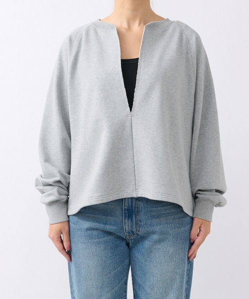 「RIVE DROITE」 スウェットカットソー FREE グレー レディース_画像7