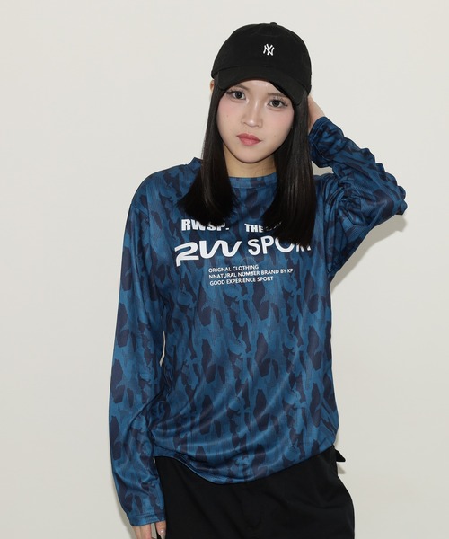 FUNALIVE（ファンアライブ） tシャツ ドライメッシュ 迷彩 長袖 T