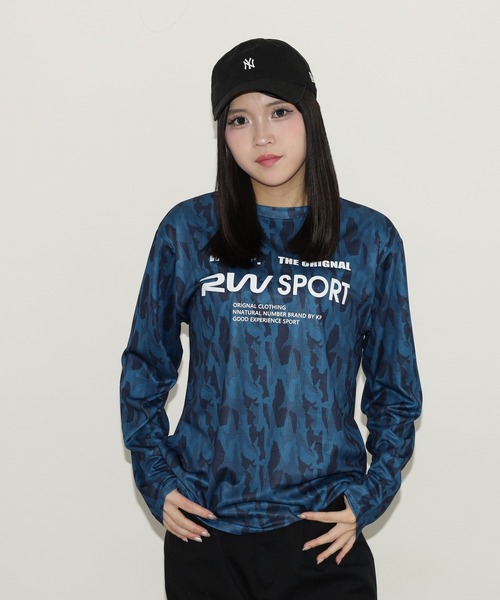 FUNALIVE（ファンアライブ） tシャツ ドライメッシュ 迷彩 長袖 T