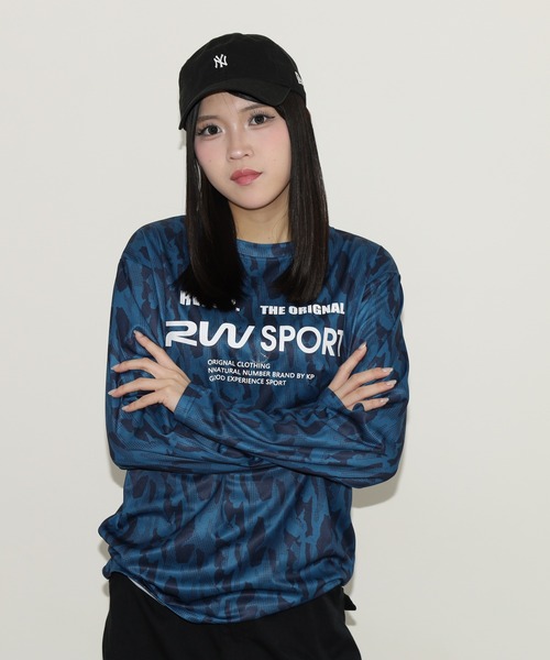 FUNALIVE（ファンアライブ） tシャツ ドライメッシュ 迷彩 長袖 T