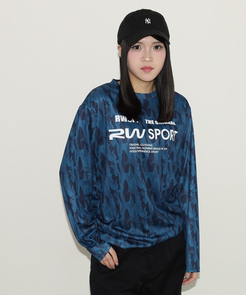 FUNALIVE（ファンアライブ） tシャツ ドライメッシュ 迷彩 長袖 T