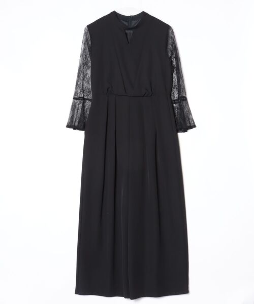 新品『ルイルエ ブティック』ノーカラージャケット【L】ブラック 黒 フォーマル RUIRUE BOUTIQUE（ルイルエブティック） ノーカラージャケット L