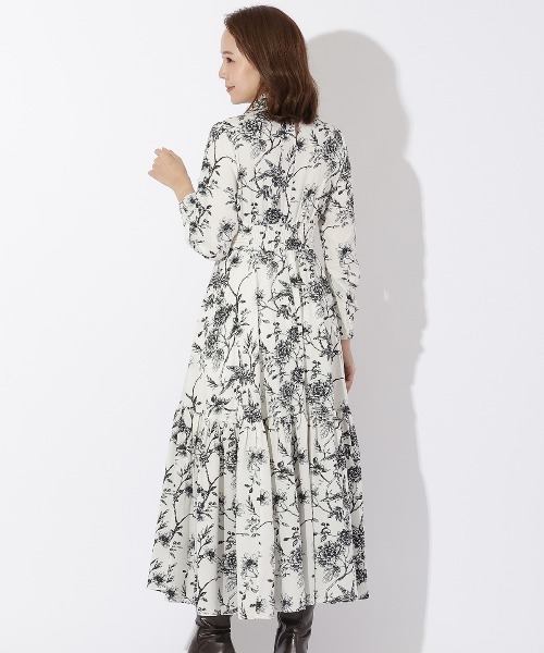 「AND COUTURE」 長袖ワンピース MEDIUM ブラック レディースの画像