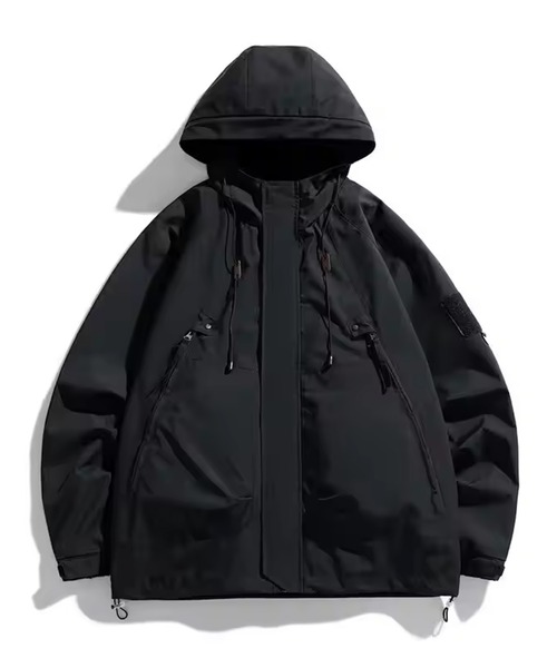 リョウさま専用STORM ソフトシェルジャケット 黒 新品 M（日本Lサイズ） CALIFORNIA OUTFITTERS ナイロンジャケット 2D59 URBAN TACTICAL SHELL