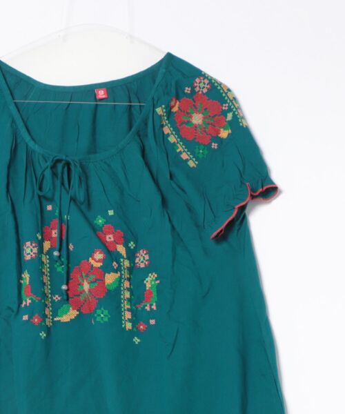 チャイハネ（CAYHANE） ワンピース 「チャイハネ」花刺繍クロス