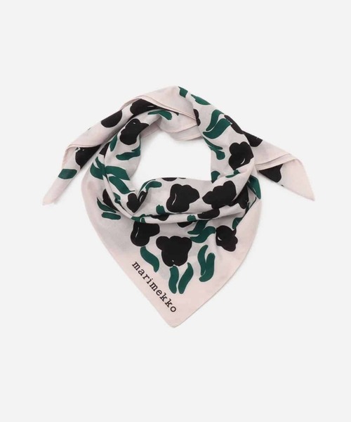 未使用【marimekko】マフラー 2024AW】marimekko マリメッコ/ Savut Unikko マフラー (marimekko