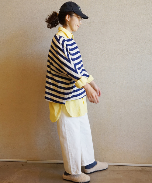「JOURNAL STANDARD LUXE」 デニムパンツ LARGE ホワイト レディース_画像9