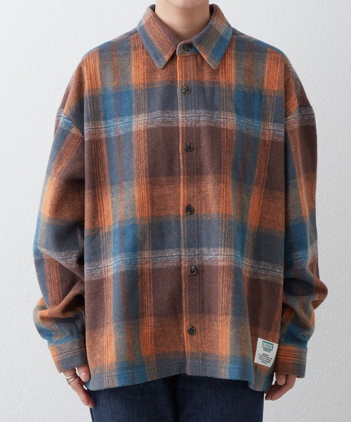 「DISCUS」 ジャケット LARGE ボルドー メンズ_画像5