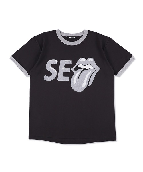 WIND AND SEA（ウィンダンシー） tシャツ THE ROLLING STONES x WDS