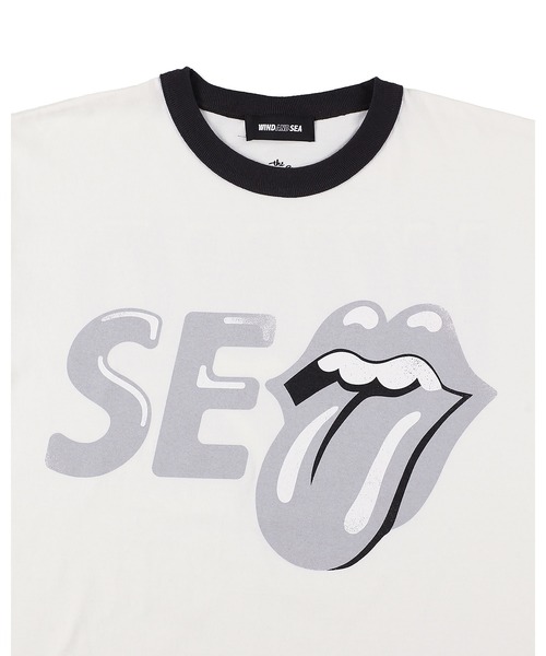 WIND AND SEA（ウィンダンシー） tシャツ THE ROLLING STONES x WDS