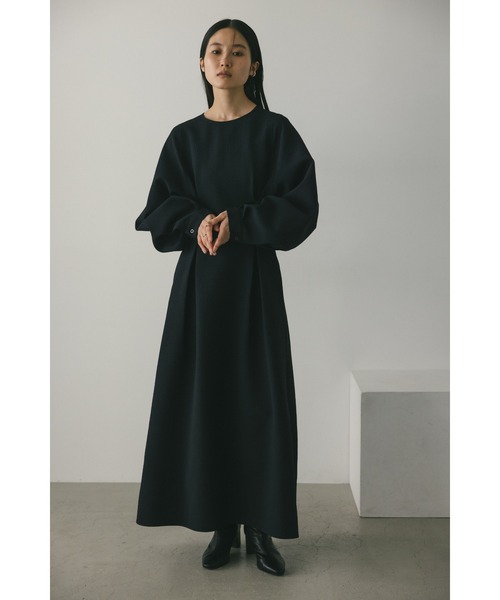 「STYLEMIXER」 長袖ワンピース MEDIUM カーキ レディース_画像2