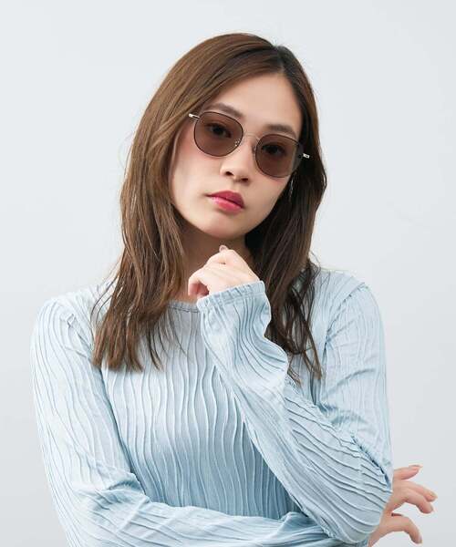 UKさん専用 Zoff（ゾフ） サングラス uvカット ウェリントン型 サングラス｜メタル
