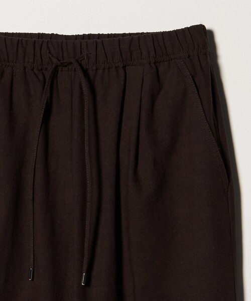 ワイドパンツ パンツ 「size SHORT/TALLあり」BREEZE LINEN ブリーズリネン ワイド パンツ レディースの画像