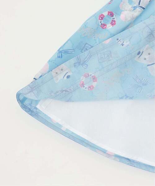 mezzo piano ワンピース ウサギ・ネコ 航海柄 セーラーワンピース
