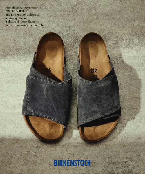 サンダル BIRKENSTOCK / ビルケンシュトック exclusive Solana ソラナ “レギュラー” メンズ