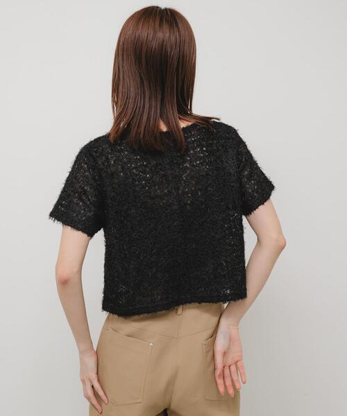 SENSE OF PLACE by URBAN RESEARCH tシャツ 半袖 レースフェザーカット