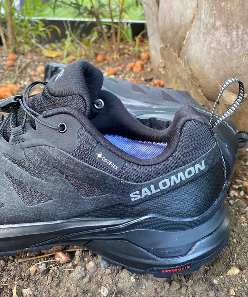 「SALOMON」 ローカットスニーカー 27.5cm ブラック×ブラック メンズ | SALOMON | 06