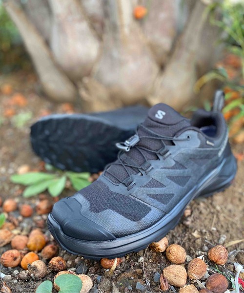 「SALOMON」 ローカットスニーカー 27.5cm ブラック×ブラック メンズ | SALOMON | 08