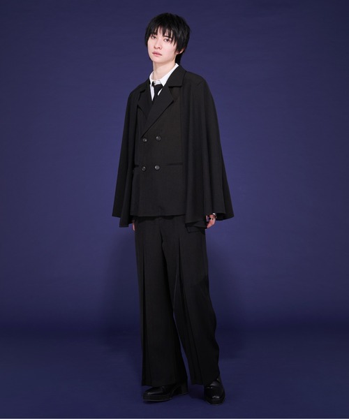 「Ellno Loset」 パンツ MEDIUM ブラック メンズ_画像6