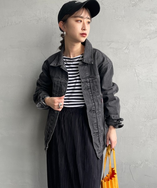 Levi's（リーバイス） デニムジャケット S ブラック レディース