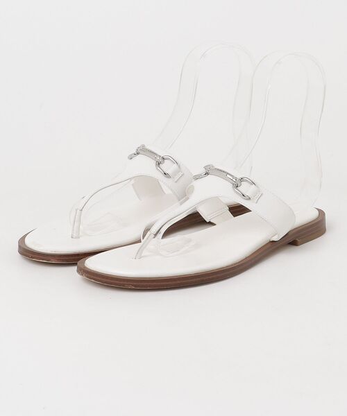 MICHAEL MICHAEL KORS サンダル MICHAEL KORS（マイケルコース） フラットサンダル 8.5 ホワイト