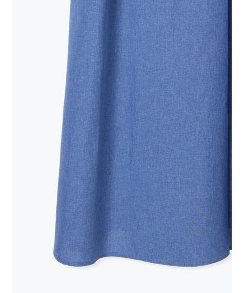 「Te chichi TERRASSE」 ノースリーブワンピース F ブルー レディース_画像9