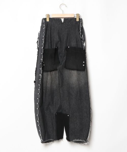 「Knuth Marf」 デニムパンツ X-SMALL ブラック レディース_画像2