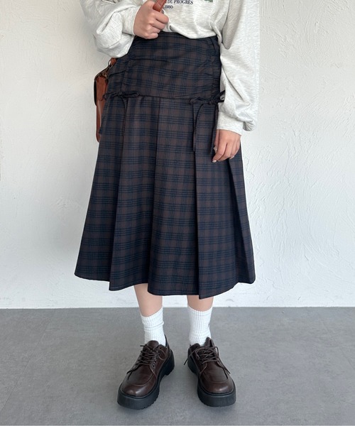 「kutir」 スカート LARGE ブラック レディース_画像4