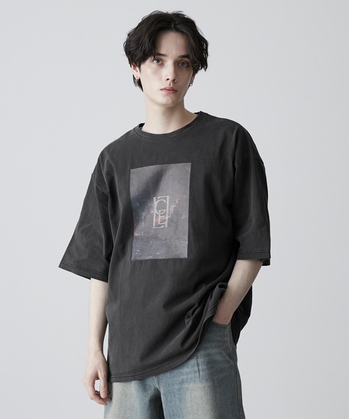 「CLEL」 半袖Tシャツ X-SMALL グレー メンズ_画像3