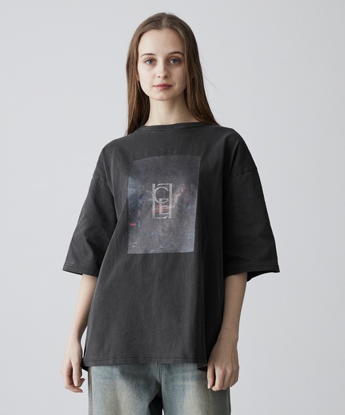 「CLEL」 半袖Tシャツ X-SMALL グレー メンズ_画像6